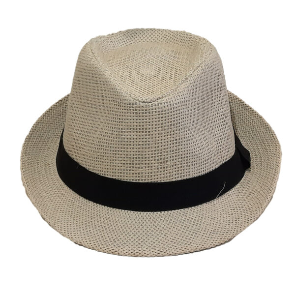 Ψάθινο Καπέλο Καβουράκι Με Κορδέλα