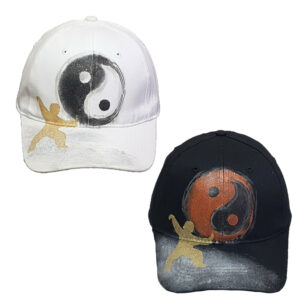 Καπέλο Τζόκεϊ Ζωγραφιστό Γιν-Γιανγκ (Yin Yang)