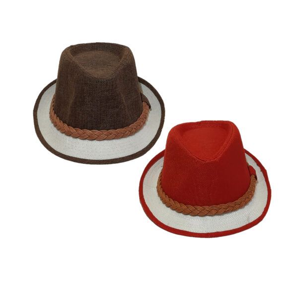 Καπέλο Καβουράκι Υφασμάτινο Με Κορδέλα