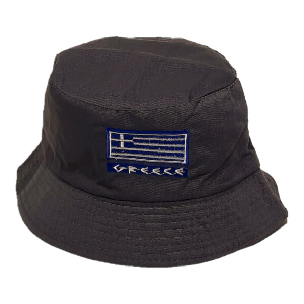 Μονόχρωμο Καπέλο Κώνος GREECE