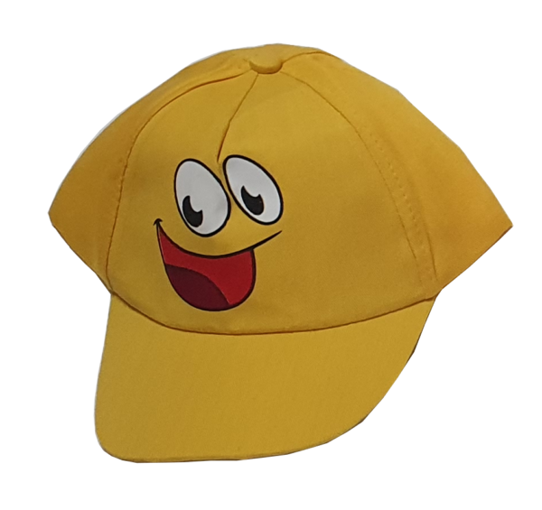Καπέλο Τζόκεϊ Παιδικό Με Στάμπα Φατσούλες